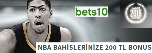 Bets10 200 TL NBA Bonusu